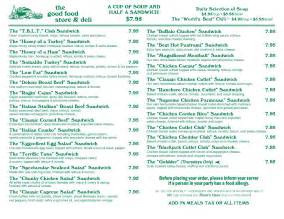 View the menu for the goods on menupages and find your next meal. Good food menu green2up by Alan Donaruma - Issuu