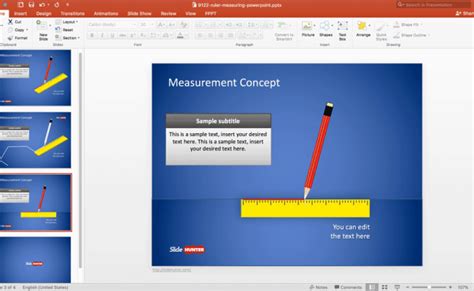 How To Show And Use The Ruler In Powerpoint Free Powerpoint Templates