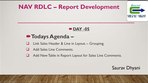 Day How To Develop Rdlc Report In Microsoft Dynamics Nav