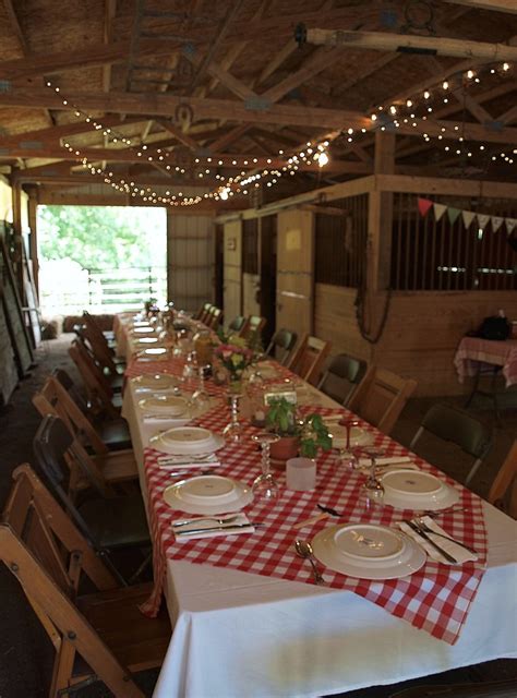 I feel like this would take forever to set up.but would look great after you did it! Italian Barn Party | Italian Birthday / Dinner Party held ...