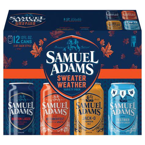 Save On Samuel Adams Sweater Weather Beer Variety Pack 12 Pk Order