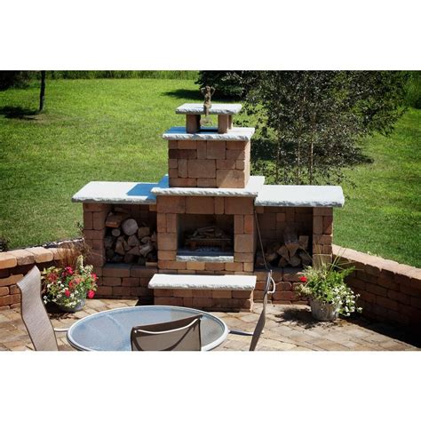 Necessories Desert Compact Outdoor Fireplace 4200039 The Home Depot