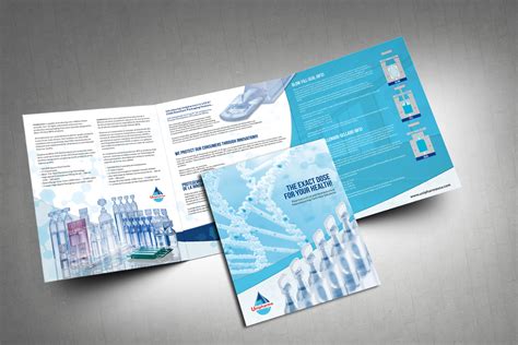 Pharmaceutical Company Large Brochure Design Brochure Builders