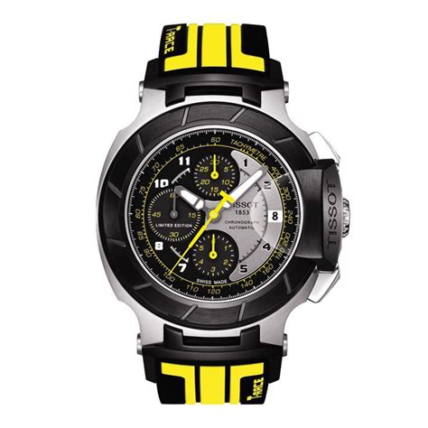 This limited edition definitely has the style to match. Tissot T-Race Limited edition (MotoGP 2012) automatic ...