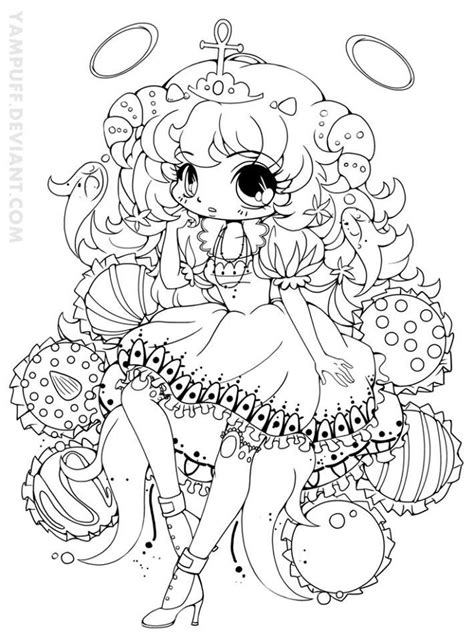 Petite Fille Chibi Coloring Pages Unicorn Coloring Pages Coloring Pages