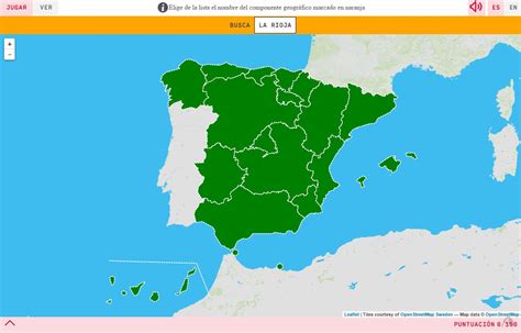 Comunidades Autónomas De España Interactive Map Ccss World Map Spain