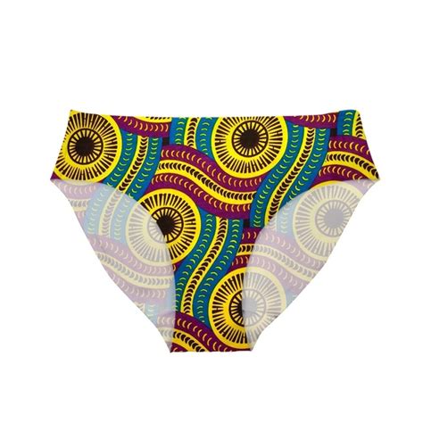 Panties Seamless Briefs African Traditional Printed Women Underwear
