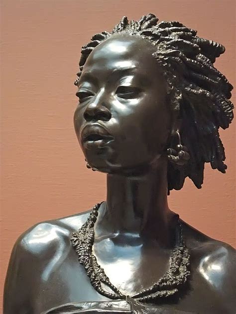 Bust Of An African Woman By Charles Henri Joseph Cordier French 1851 Ce