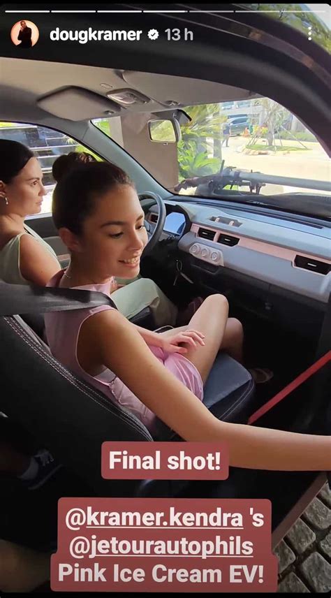 video ng reaksyon ni kendra kramer sa first car niya viral “i love it” kami ph