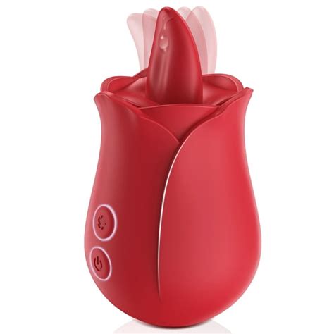 Jaffen Licking Rose Toys Vibrator For Women Adult Rechargeable Sensory Stimulator Sex Toys10
