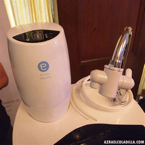 amway espring new water treatment system with carbon filtration and uv ray light srp php