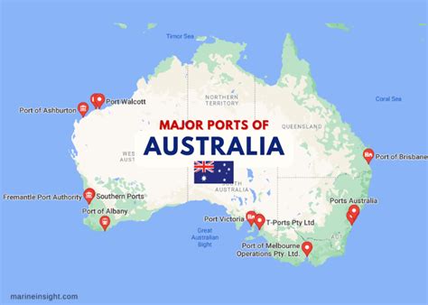8 Major Ports In Australia
