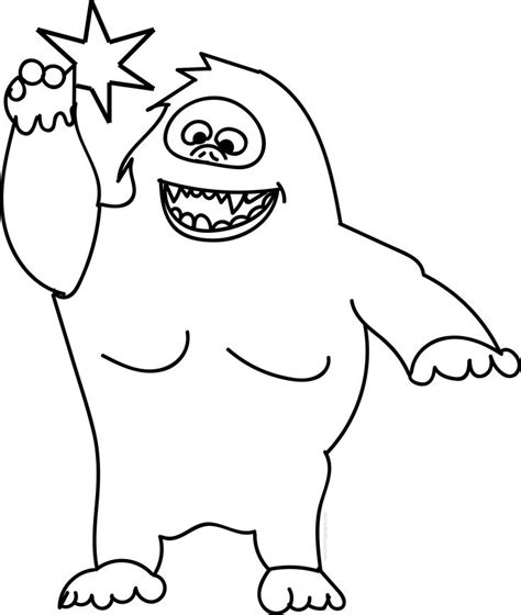 $15.95, hardcover, 36 pages, isbn: Abominable Snowman Coloring Pages | Rudolph coloring pages ...