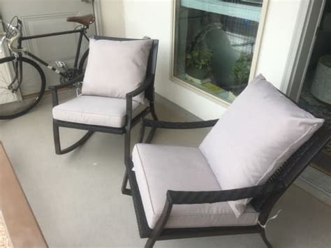 Shop for patio chairs, chaise loungers, outdoor sectionals and more furniture and accessories to complete your outdoor space from canadian tire. Coral Coast Losani All Weather Wicker Outdoor Rocking ...
