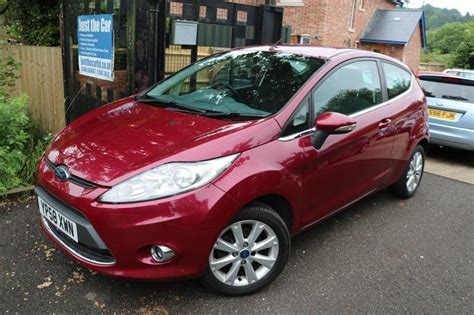 2009 58 Plate Ford Fiesta 14 Zetec Red 3 Door Finance Available Long