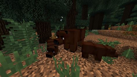I Added Brown Bears To The Game With A Resourcepackdatapack Combo R