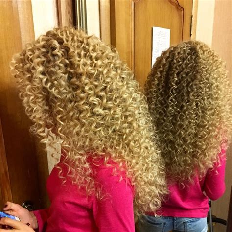 You see, perms are chemical treatments that break the bonds of the hair to change its structure, leaving you with a new texture. IMG 1080x1080 163803 | long blonde curly spiral perm hair ...