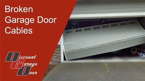 A garage door repair technician would replace both cables as a precaution anyway, so this won't increase your repair cost. Broken Garage Door Cables | 918-234-DOOR or 405-525-DOOR ...