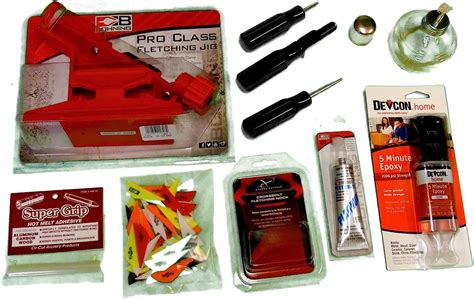 Arrow And Crossbow Bolt Fletching Kit With 2 Inch Bohning