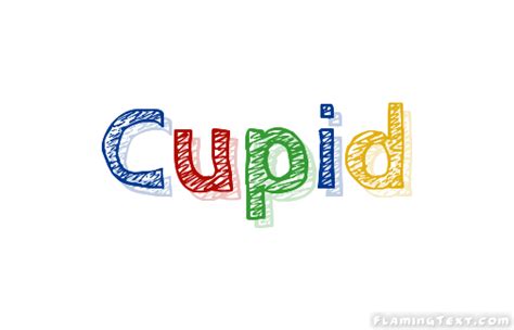 cupid ロゴ フレーミングテキストからの無料の名前デザインツール