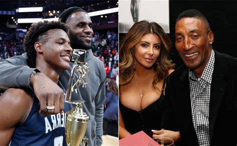 Lebron James Hablo Del Supuesto Romance Entre Su Hijo Bronny Y Larsa Pippen