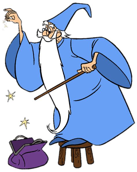 Download Merlin Adding Some Magic To His Bag Transparent Png Stickpng