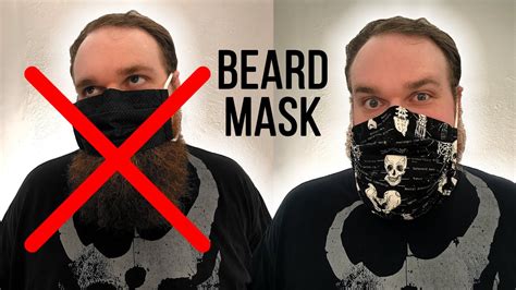 Thankfully it seems that these days there is a men's face mask style to fit every personality. Beard Mask! Husband Sewing Episode #1 DIY surgical face ...