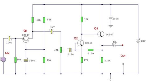Dynamic Mic Preamp Circuit Diagram Circuit Diagram