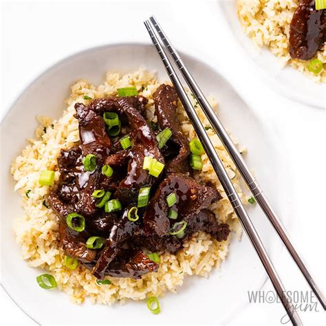 Keto mongolian beef recipe keto daily. Keto Slow Cooker Mongolian Beef Recipe | Wholesome Yum