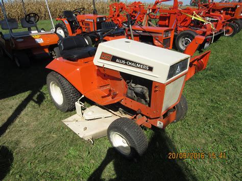 Allis Chalmers 410 Lawn And Garden Tractor Garden Tractor Tractors