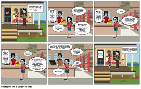 Oral Comm Comic Strip Storyboard By Angelnate11718