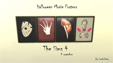 Shady Sims — Classic Horror Movie Framed Posters For The Sims 4