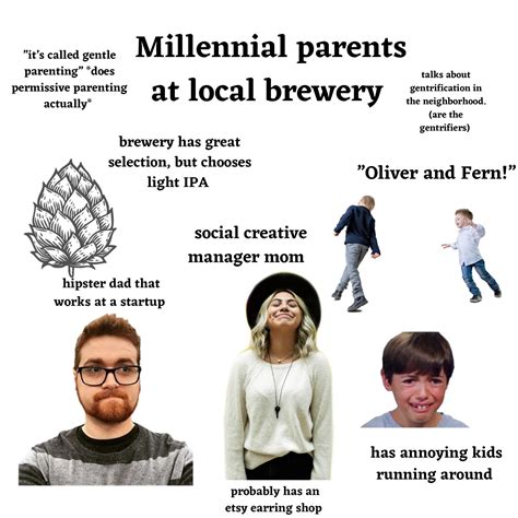 Millennial Parents At Local Brewery Starter Pack Rstarterpacks