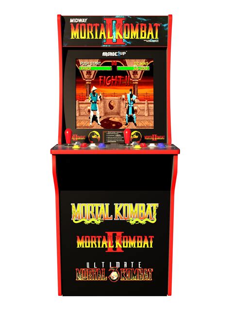 Buy Arcade1up Mortal Kombat Arcade Machine Without Riser 4ft