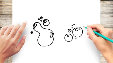 How To Draw Bubbles Step By Step Simple For Kids Youtube