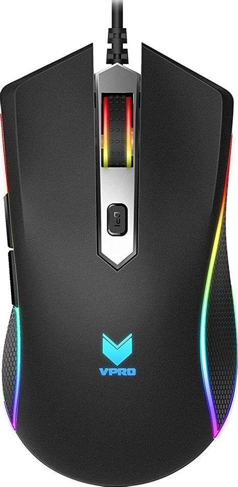 Rapoo V280 Vpro 7000 Dpi Rgb Wired Optical Gaming Mouse Black 16992