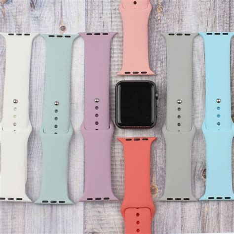 Silicone Apple Watch Band Apple Watch Bands Apple Watch Accessories