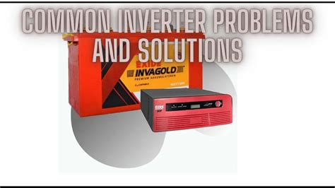 Common Inverter Problems And Solutions Troubleshooting Guide Utechway