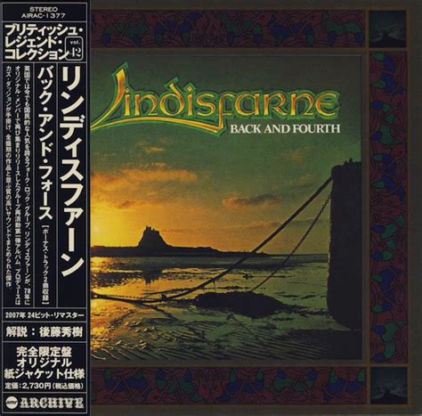 lindisfarne back and fourth 2007 cd discogs
