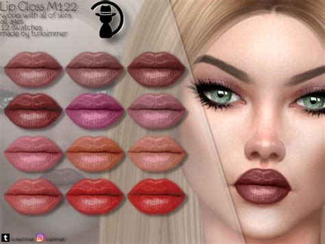 Lip Gloss M122 The Sims 4 Download Simsdomination