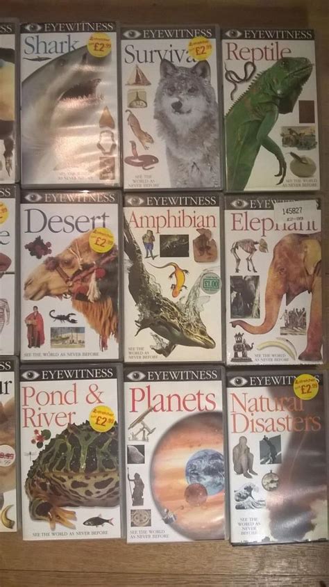 26 Dk Eyewitness Bbc Science And Natural History Vhs Videos Buy All