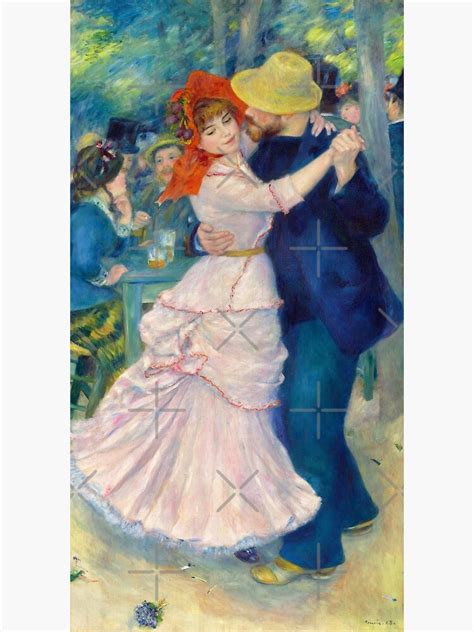 Dance At Bougival Pierre Auguste Renoir Poster For Sale By