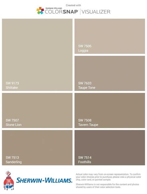 20 Sherwin Williams Tony Taupe Coordinating Colors Pimphomee