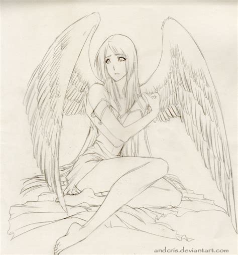 Angel Drawing Sketch At Getdrawings Free Download