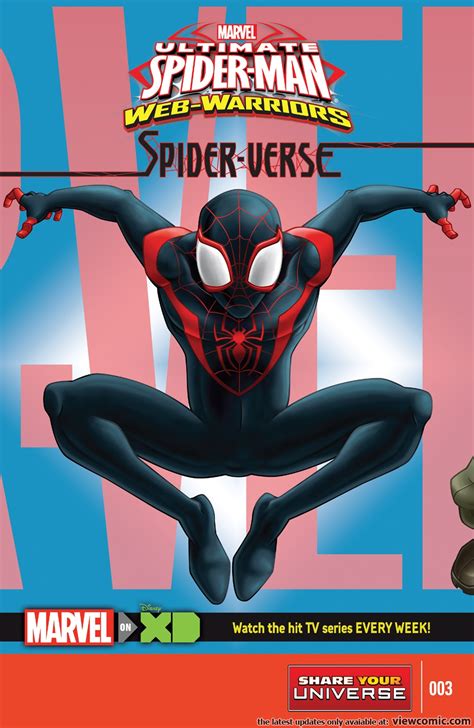 Marvel Universe Ultimate Spider Man Web Warriors Spider Verse 003 2016