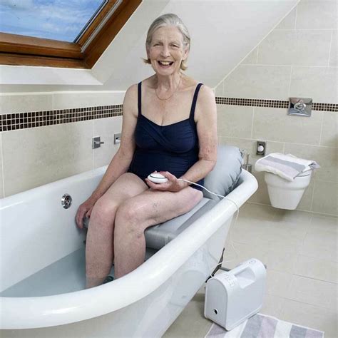 It provides a comfortable, safe, padded space bath experienced. Bathing Cushion Bath Lift by Mangar Health : Bath Lift Cushion