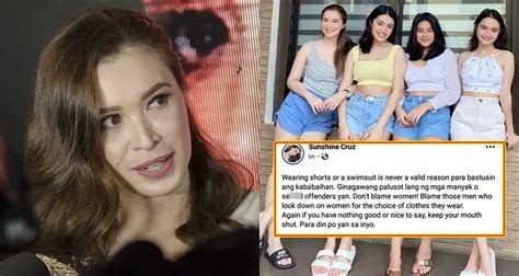 Sunshine Cruz Lambasts Manyak Commenters On Photos Of Daughters