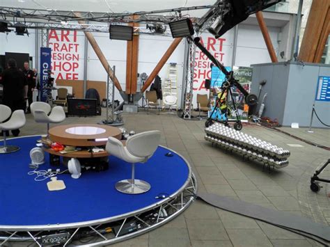 Welcome to the official bbc sport thexvid channel. BBC sport temporary studio for the... © Steve Fareham cc ...