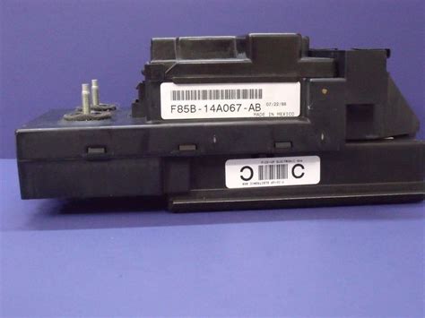 11 30 power running board (prb) module 12 40 cooling. 97-98 Ford F150 4x4 FUSE RELAY BOX F85B-14A067-AB w/ GEM MODULE F85B-14B205-NA #OEM | Ford, 4x4, Abs
