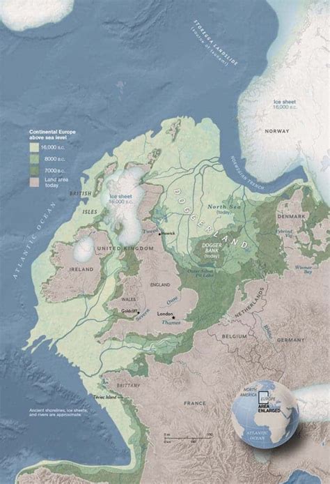 Doggerland The Land That Connected Europe And The Uk 8000 Years Ago